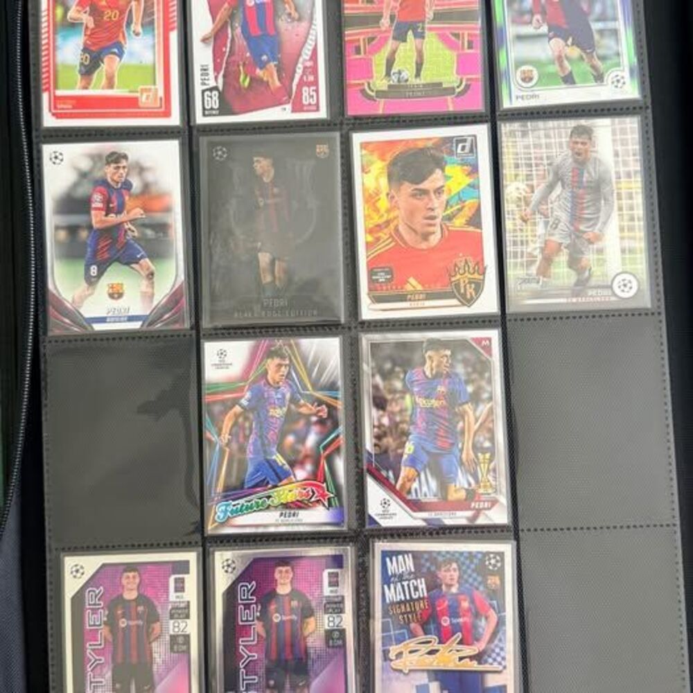 Pedri Soccer Card Lot – Numbered Parallel, Inserts & More